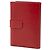 Carteira compacta Hermès em couro Box Calf vermelho - vista 2