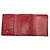 Carteira compacta Hermès em couro Box Calf vermelho - vista 7