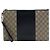 Pochette con zip da polso Gucci Beige GG Supreme