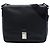 Prada Black Vitello Phenix Flap Crossbody Nero