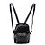 Mochila Mini de Cuero Rockstud Negra Valentino Negro