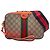 Gucci Beige Small GG Supreme Web Ophidia Crossbody