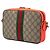 Gucci Beige Small GG Supreme Web Ophidia Crossbody - vista 2