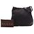 Sac à bandoulière Gucci en denim GG marron Marron foncé - vue 7
