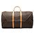 Louis Vuitton Marrone Monogram Keepall 60