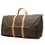Louis Vuitton Marrone Monogram Keepall 60 - vista 2