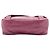 Borsa a tracolla Gucci rosa con stampa GG - vista 3