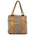 Gucci Beige Large GG Canvas Bamboo Libeccio Tote
