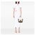 Borsa Bella Flap in tela GG beige di Gucci - vista 6