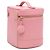 Vanity Beauty case Chanel Pink CC Caviar Rosa - vista 2