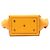 Céline Tote Celine em couro de bezerro de grão médio amarelo com nó Mostarda - vista 3