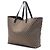 Gucci Tote aus grauem GG Canvas Braun - Ansicht 2
