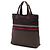 Tote en nylon web avec détails diamants marron Gucci Marron foncé - vue 2
