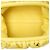 Bottega Veneta Borsa a tracolla The Mini Pouch in agnello giallo - vista 4