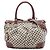 Borsa Sukey in tela beige Diamante Gucci