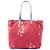 Prada Tote aus Canvas mit floralem Print in Pink
