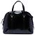 Gucci Black Small Microguccissima Patent Nice Satchel Nero