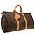 Louis Vuitton Keepall Canvas 50 Marrone - vista 2