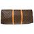 Louis Vuitton Keepall Canvas 50 Marrone - vista 3