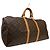 Louis Vuitton Keepall Canvas 55 Castaño - vista 2