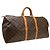 Louis Vuitton Keepall Canvas 55 Marrone - vista 2