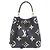 Néonoé Borsa a tracolla Louis Vuitton Bicolor Monogram Empreinte Neo Noe MM M45497 Nero Beige