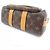 Borsa Boston Louis Vuitton Monogram Archive Keepall Cargo 25 Marrone - vista 3