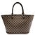 Borsa Louis Vuitton Damier Manosque GM Damier ebene - vista 2