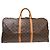 Louis Vuitton Keepall Canvas 55 Marrone