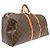 Louis Vuitton Keepall Canvas 55 Marrone - vista 2