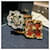 Anillo Buccellati Opera Tulle Enamel Blanco Roja Dorado  - vista 5