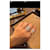Anillo Buccellati Opera Tulle Enamel Blanco Roja Dorado  - vista 8