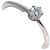 Anello solitario di diamante in platino Tiffany & Co.