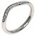 Anel Tiffany & Co. Curved Band Diamond - vista 2