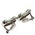 Tiffany & Co Orecchini Tiffany Bean Clip in Argento - vista 2