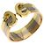 Anello Cartier 2C Band in oro 18K - vista 2