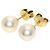 Orecchini con perle Cartier in oro giallo 18K
