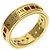 Anello Gucci Scroll #12 in oro giallo 18K - vista 2