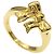 Anello a fascia Ribbon in oro giallo 18K di Tiffany & Co.