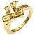 Anello a fascia Ribbon in oro giallo 18K di Tiffany & Co. - vista 2