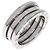Bulgari Bvlgari B-zero1 2-Band Ring aus 18K Weißgold - Ansicht 2