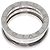 Bulgari Bvlgari B-zero1 2-Band Ring aus 18K Weißgold - Ansicht 4