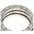 Bulgari Bvlgari B-zero1 2-Band Ring aus 18K Weißgold - Ansicht 6