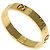 Anillo Gucci Icon #25 en oro amarillo de 18K