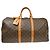 Louis Vuitton Keepall Canvas 50 Marrone