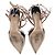 Décolleté Valentino Garavani Rockstud 65 in pelle nera e rosa Nero - vista 6
