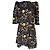 Mini abito Devon Floral-Print di The Vampire's Wife in cotone multicolore