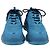 Everyday Baskets Balenciaga Clear Sole Triple S en polyester bleu - vue 2
