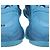 Everyday Baskets Balenciaga Clear Sole Triple S en polyester bleu - vue 7