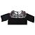 Vestido mini Sandro Paris con aplicaciones de rosas en viscosa negro - vista 6